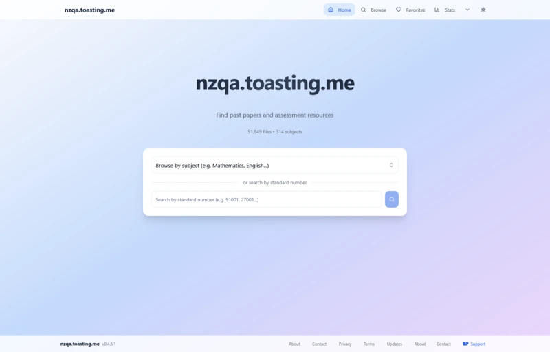 NZQA Archive